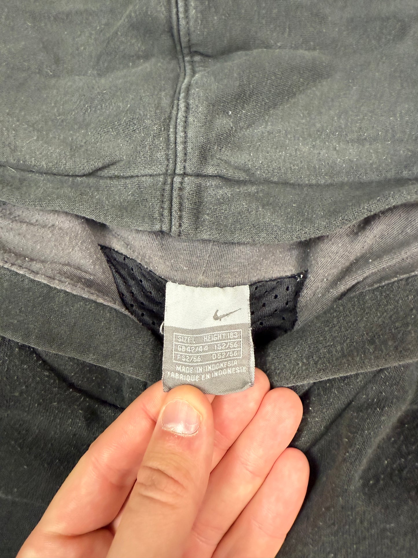 Vintage Nike spell out hoodie (L)