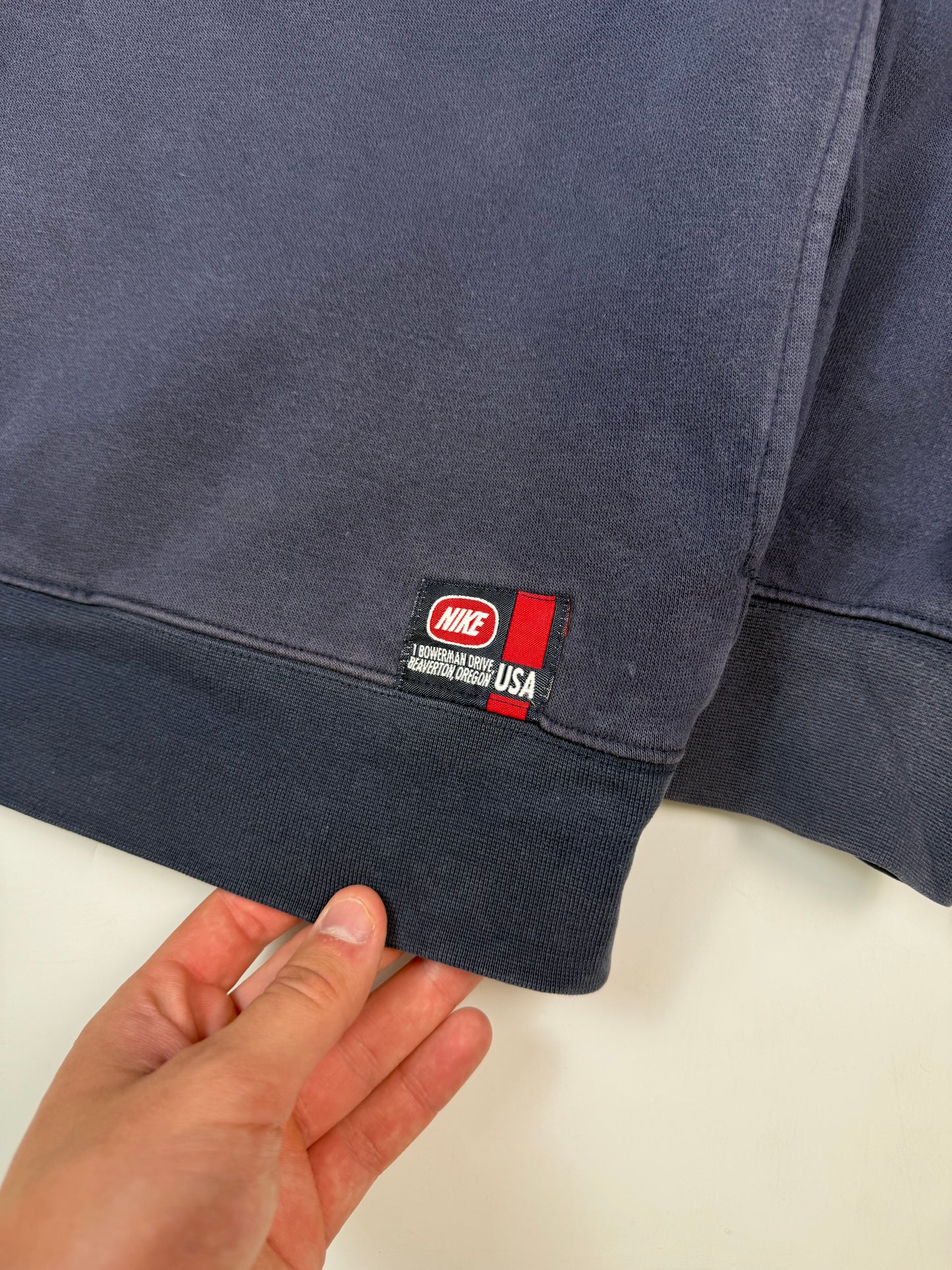 Vintage Nike spell out hoodie (L)