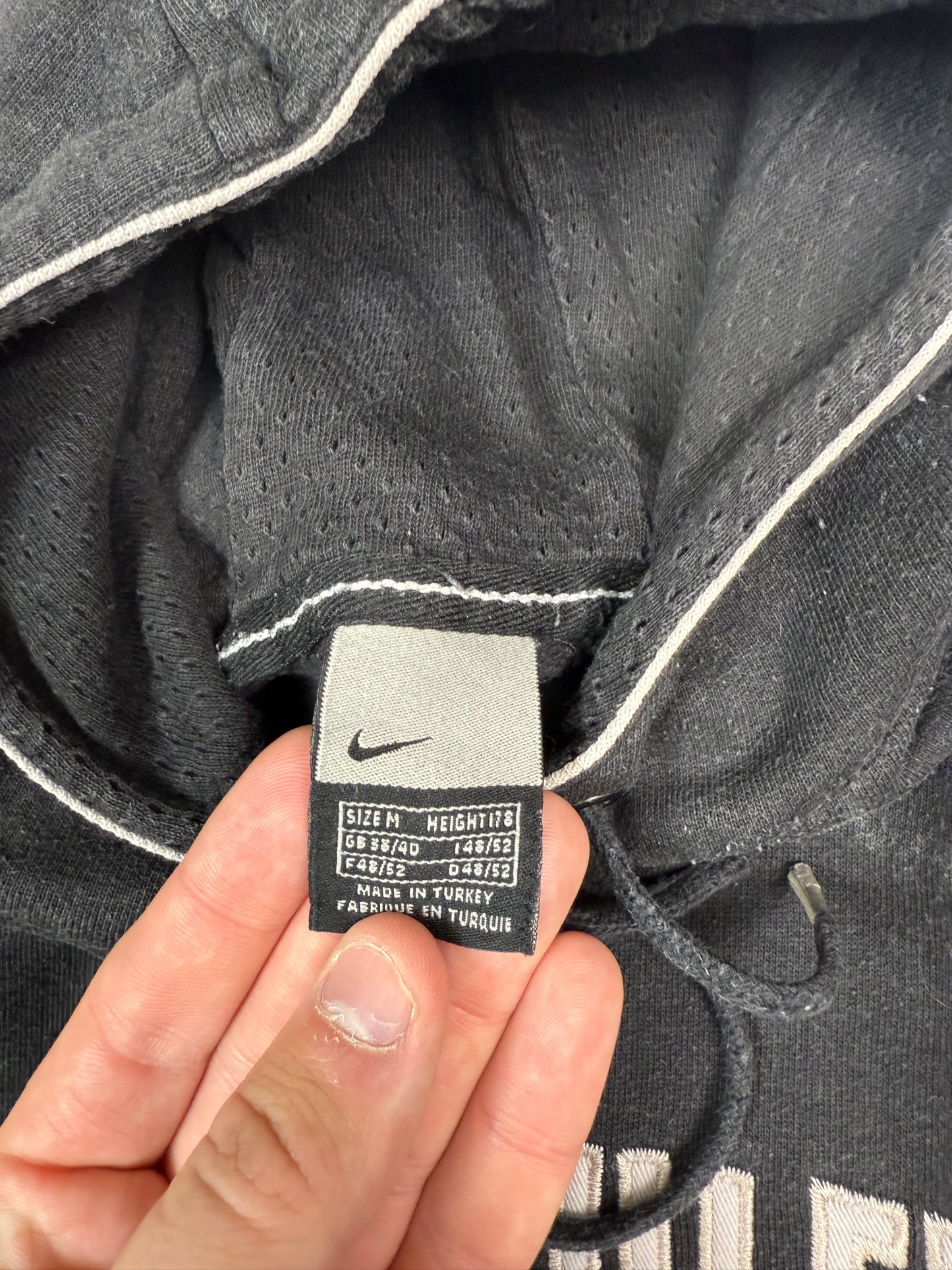 Vintage Nike athletic spell out hoodie (M)