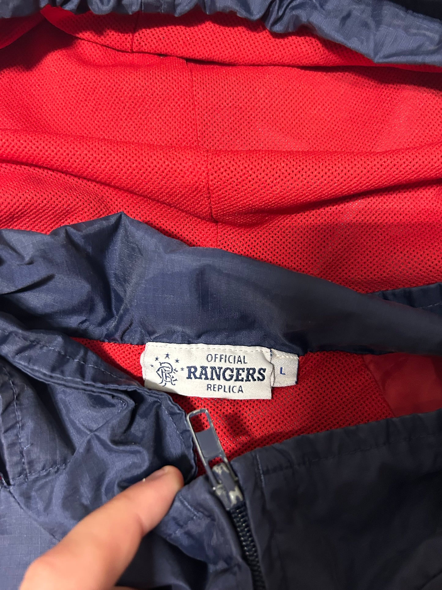 Vintage Rangers 2005/06 Umbro windbreaker jacket (L)