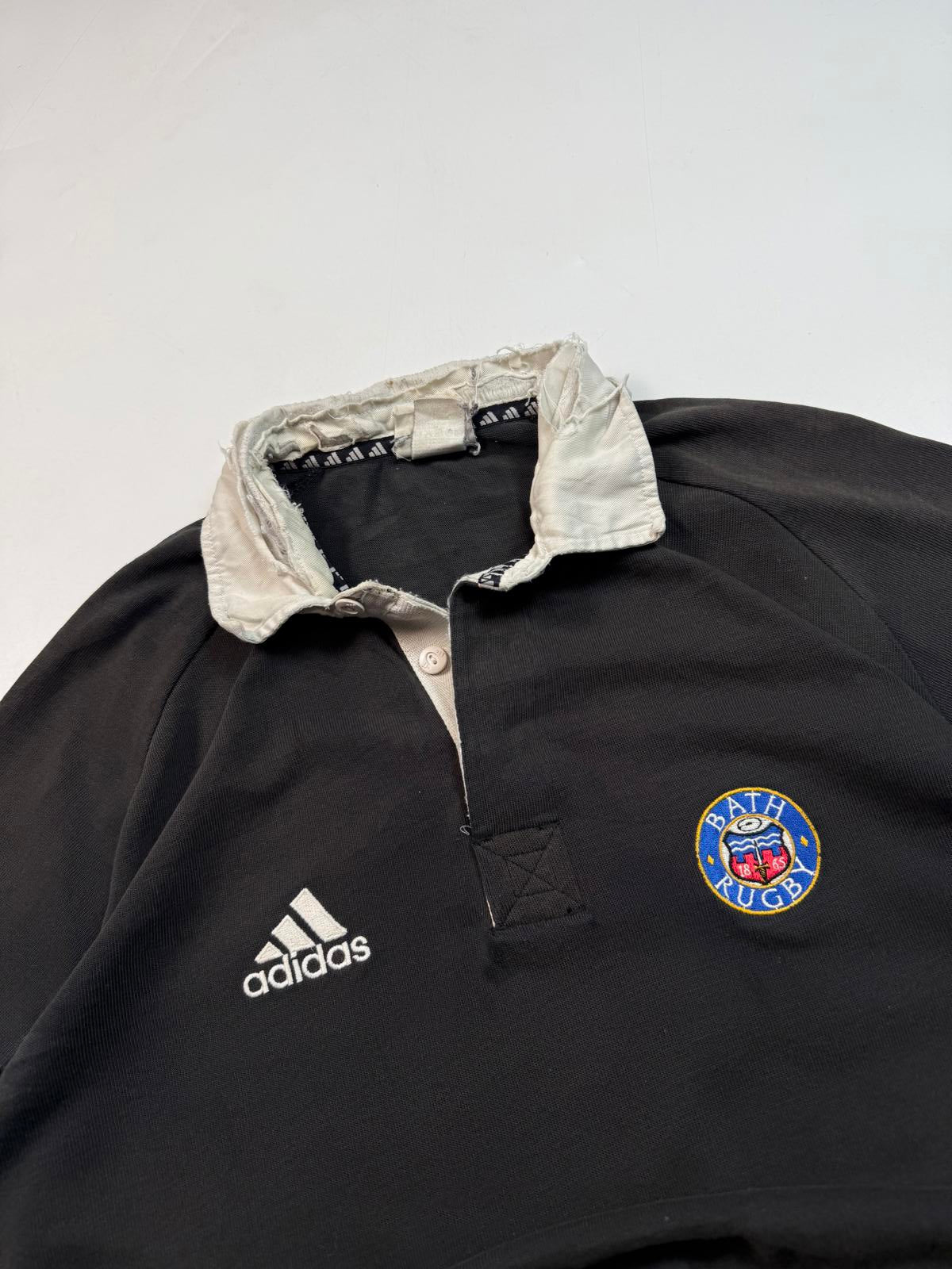 Vintage 90s Bath Adidas rugby union shirt (M)