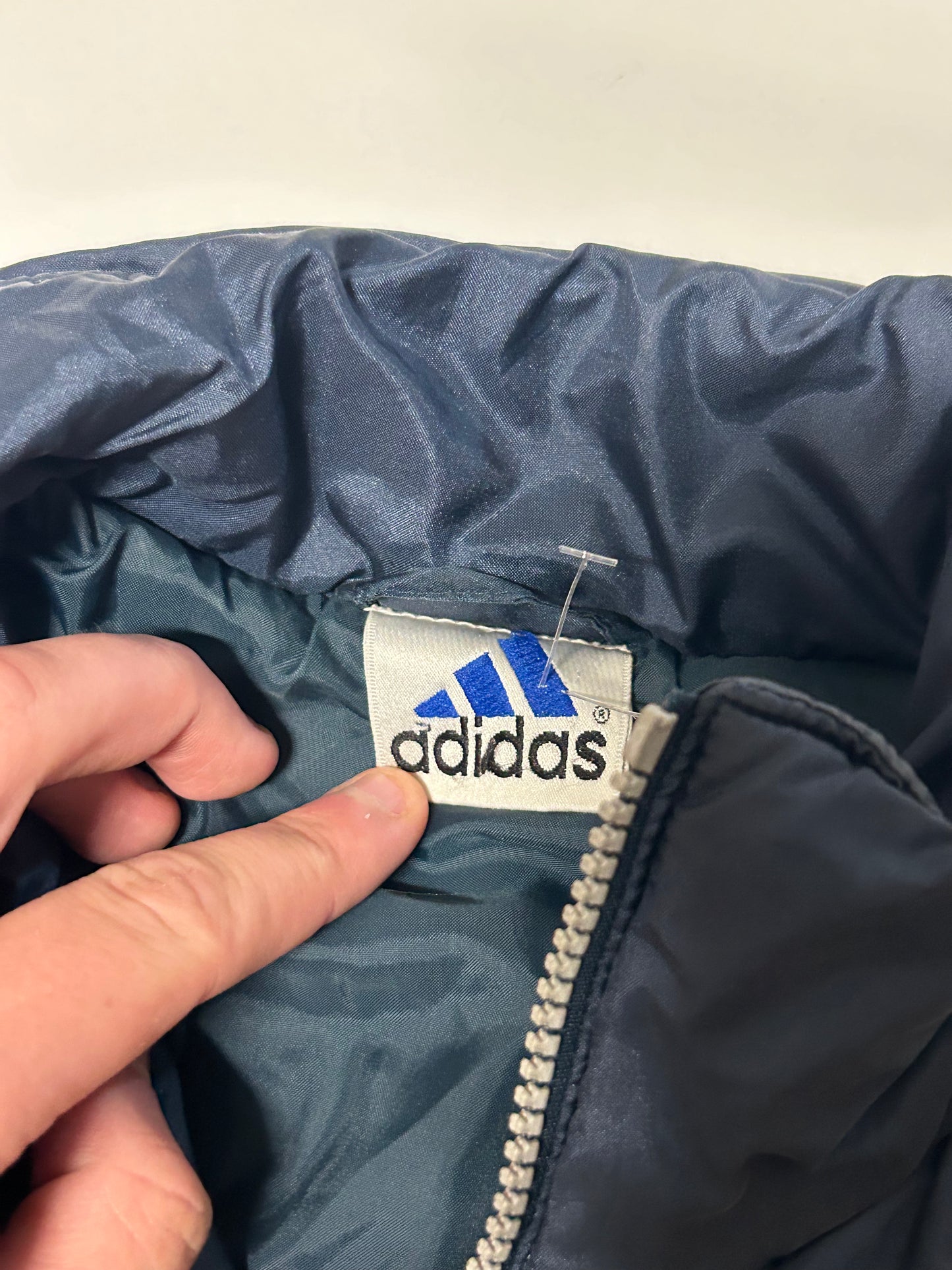 Vintage 90s Adidas down jacket (L)