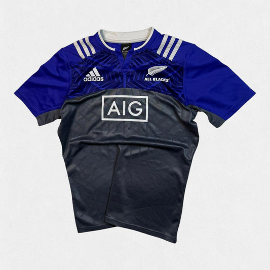 New Zealand all blacks 2016/17 Adidas training rugby shirt (L)