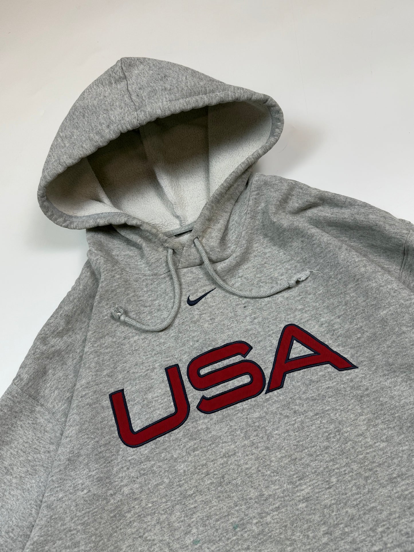 Vintage 90s Nike USA centre swoosh hoodie (XL)