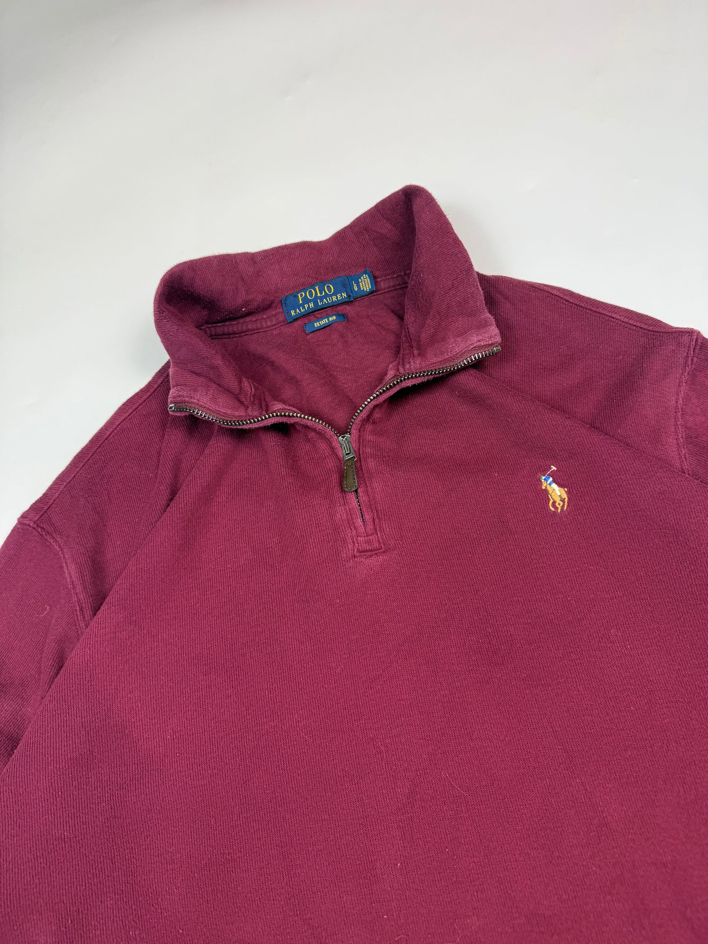Polo Ralph Lauren quarter zip sweatshirt (L)