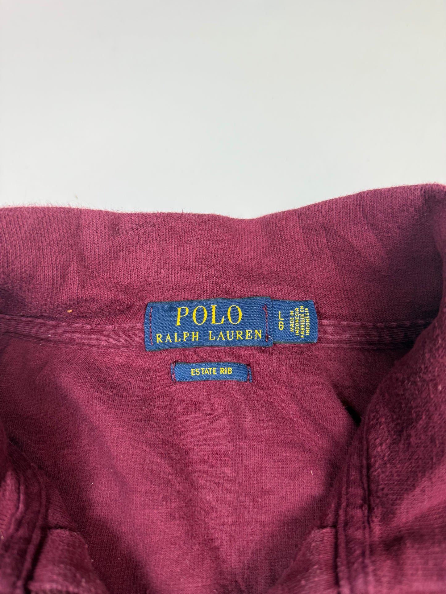 Polo Ralph Lauren quarter zip sweatshirt (L)