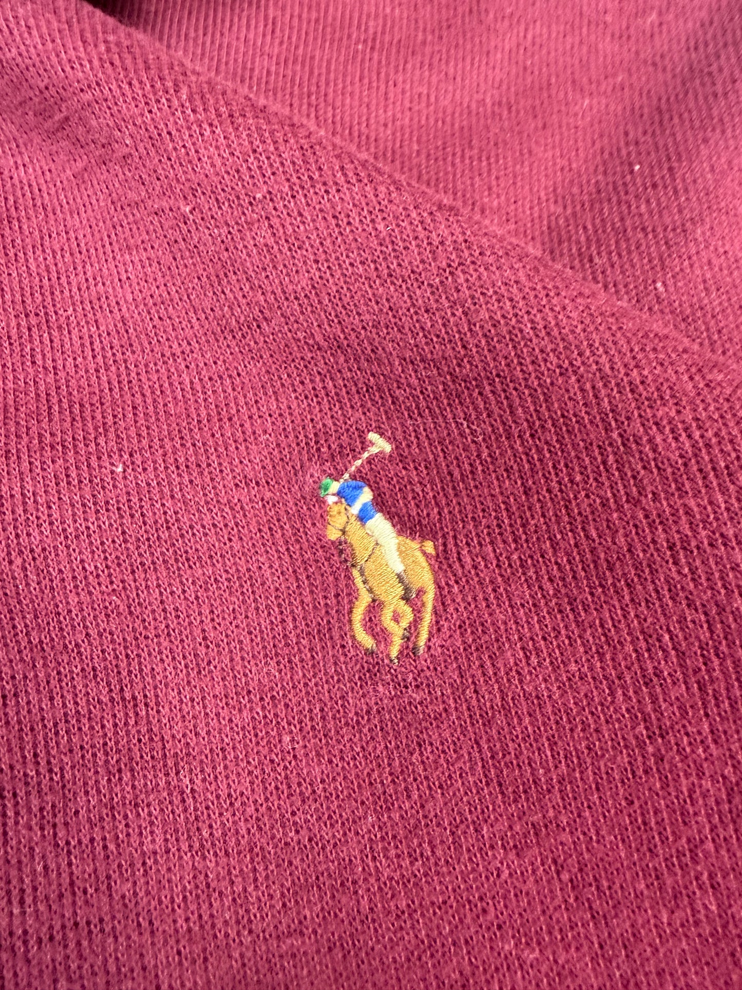 Polo Ralph Lauren quarter zip sweatshirt (L)