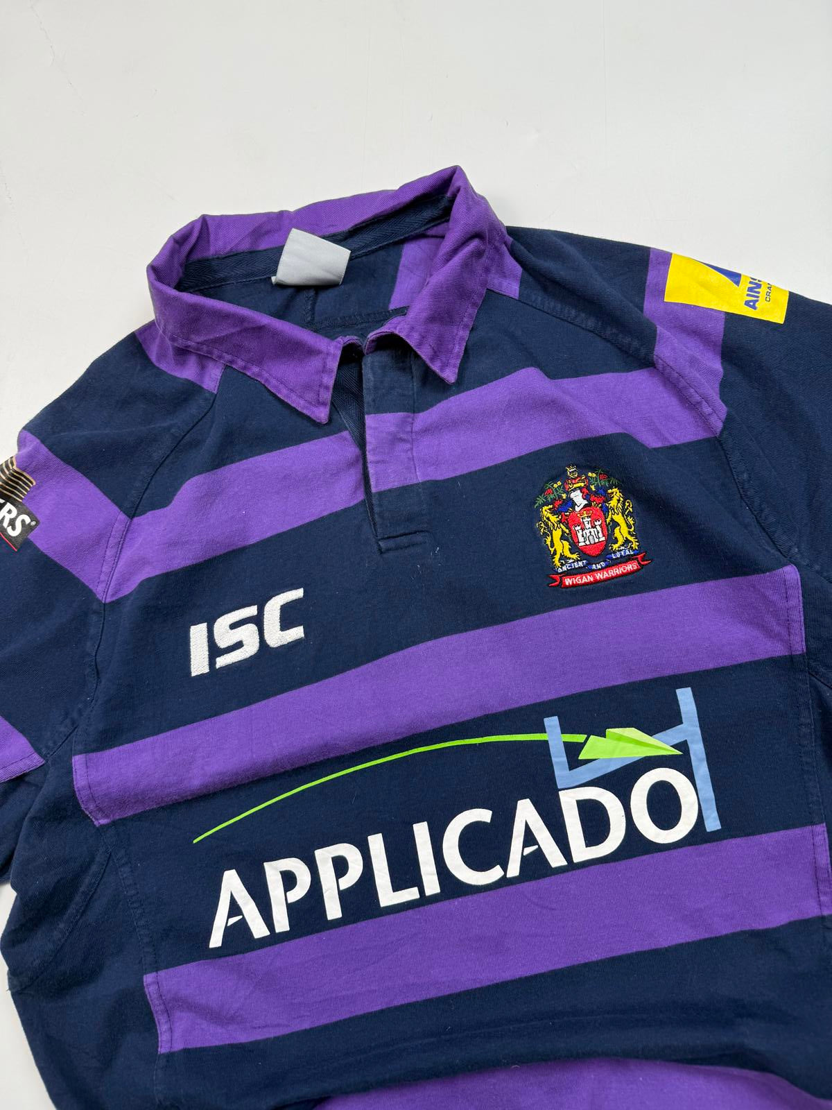 Wigan Warriors 2013/14 ISC rugby league shirt (L)