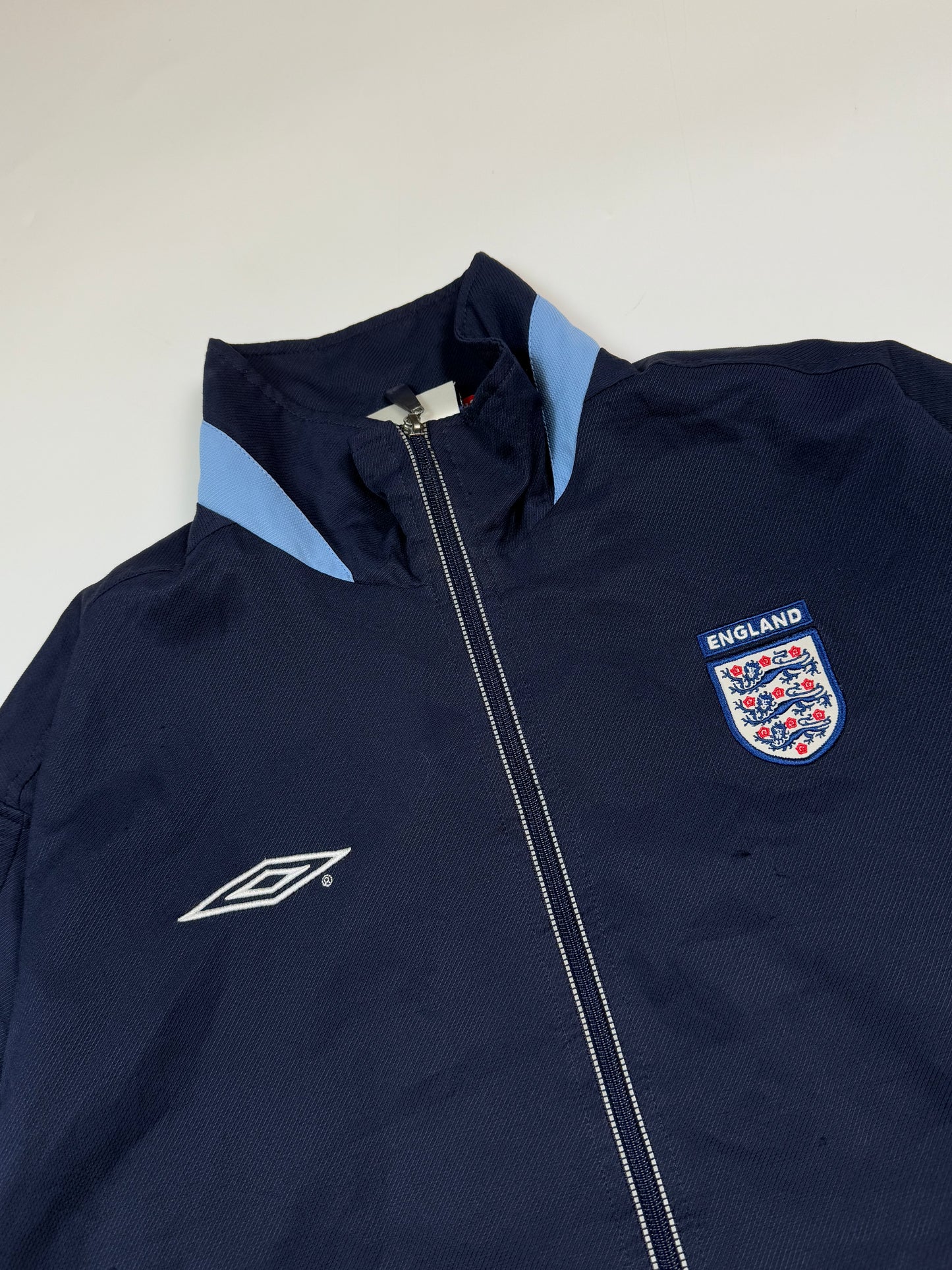 Vintage England 2002-04 Umbro track jacket (XL)