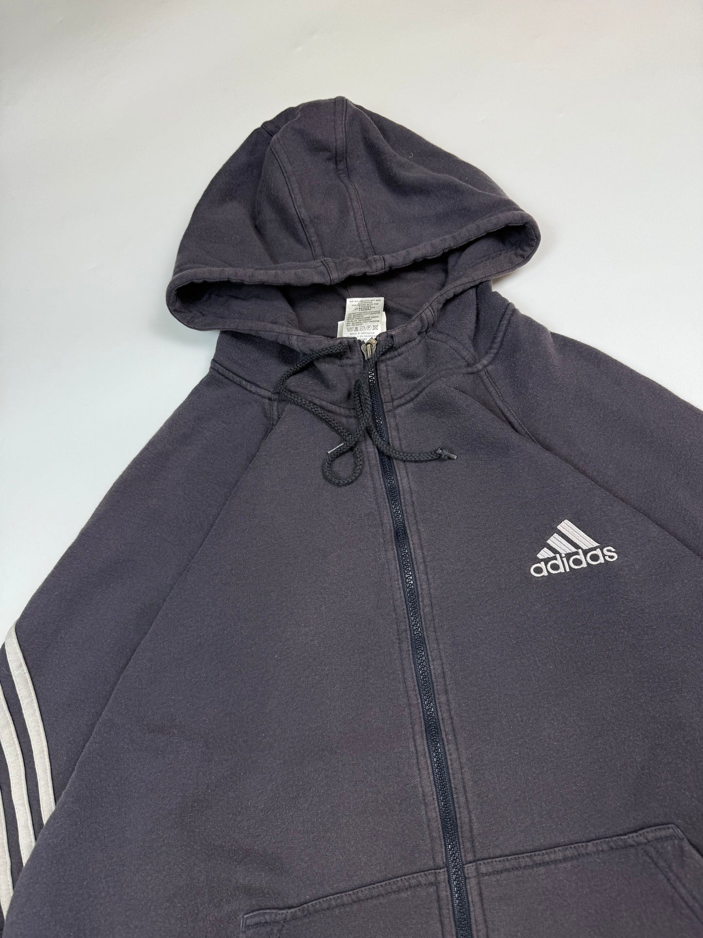 Vintage Adidas zip up hoodie (L)