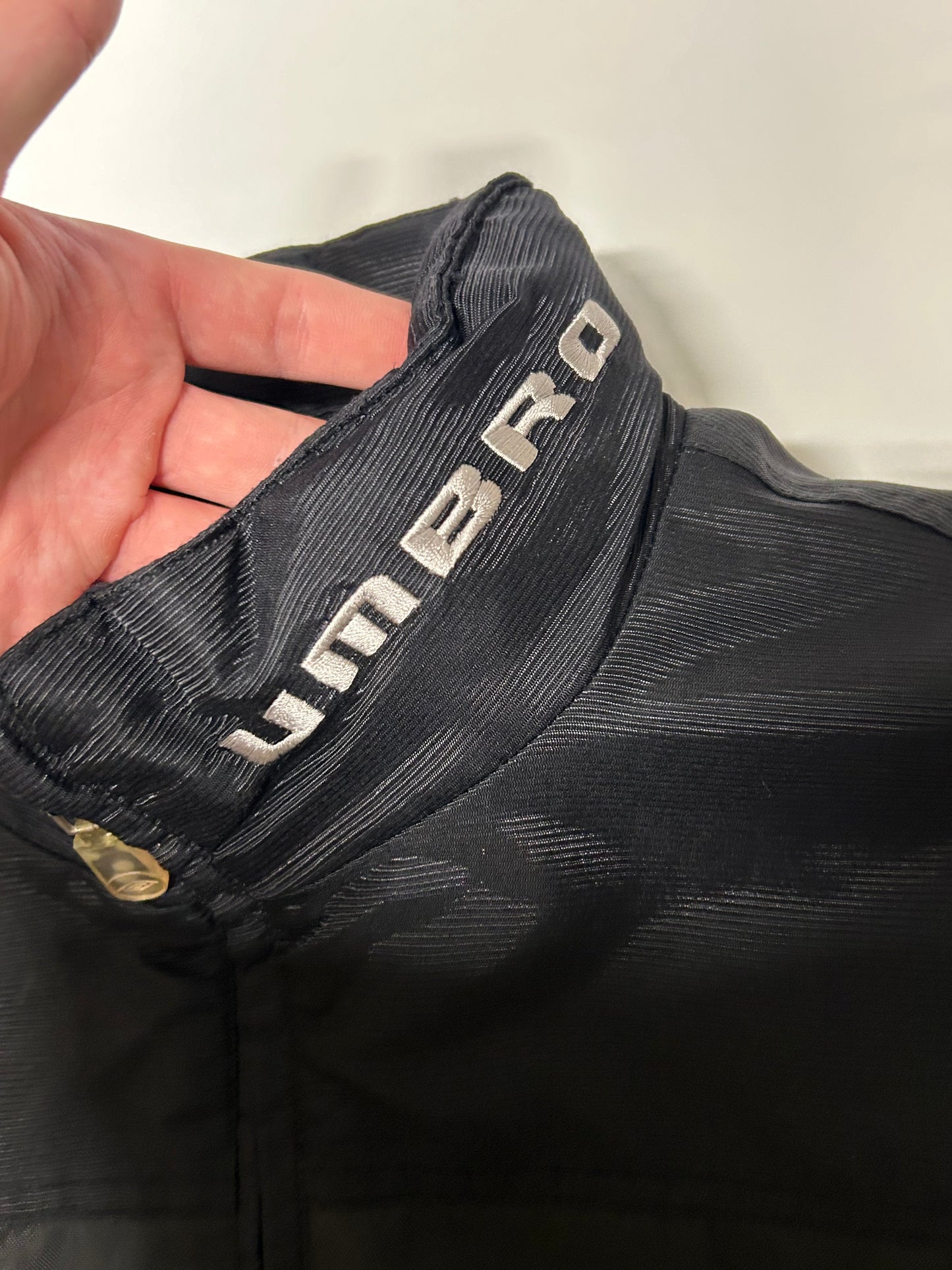 Vintage AC Chiari Umbro football puffer jacket (XL)