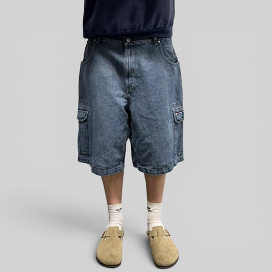 Vintage Tommy Hilfiger baggy cargo jorts (W36)