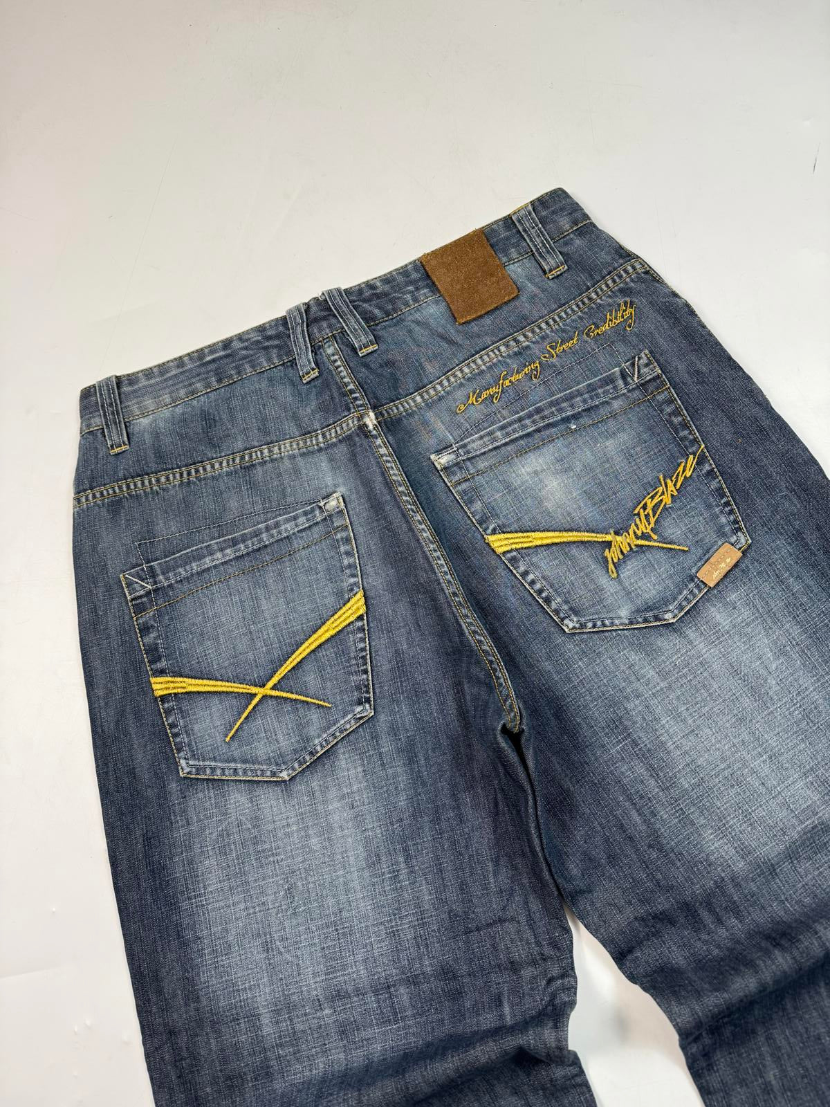 Vintage Johnny Blaze baggy hip hop Jeans (W36)