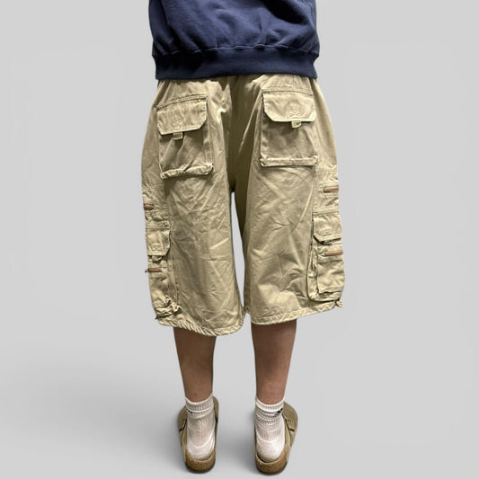 Vintage technical baggy cargo shorts (XXL)