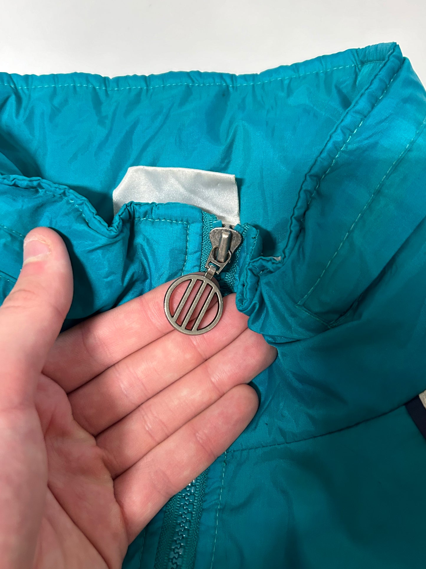 Vintage 90s Adidas football jacket (M)