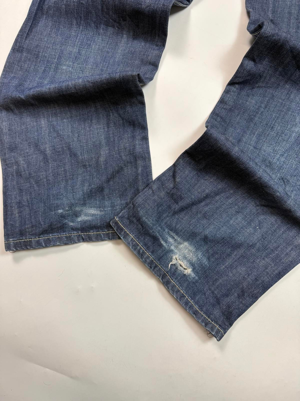Vintage Y2K Affliction baggy hip hop Jeans (W30)