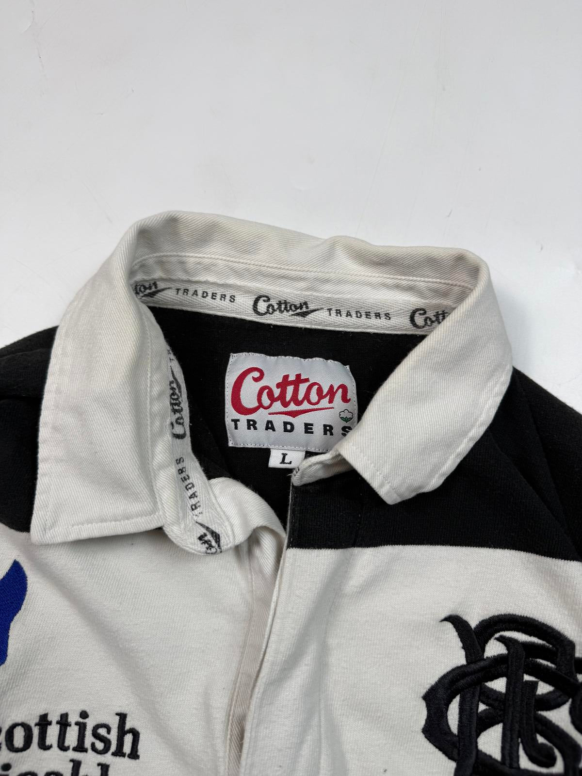 Vintage Barbarians 2001/02 Cotton Traders rugby shirt (L)