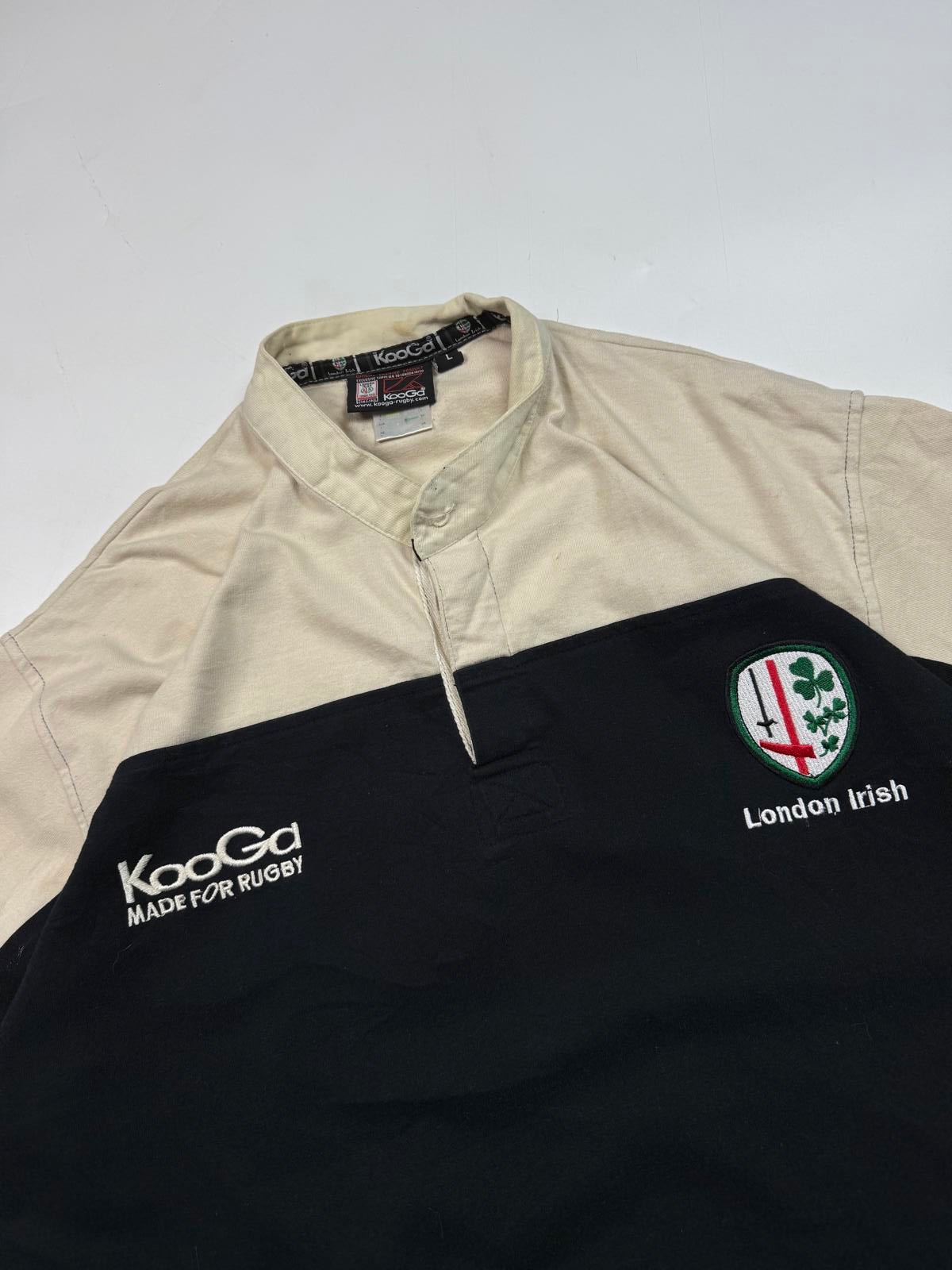 Vintage London Irish 2002/03 Kooga rugby shirt (L)
