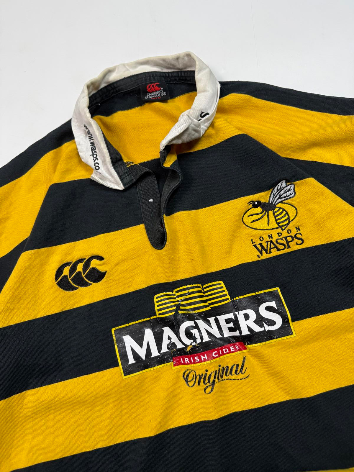 Vintage London Wasps 2006/07 Canterbury rugby shirt (XL)