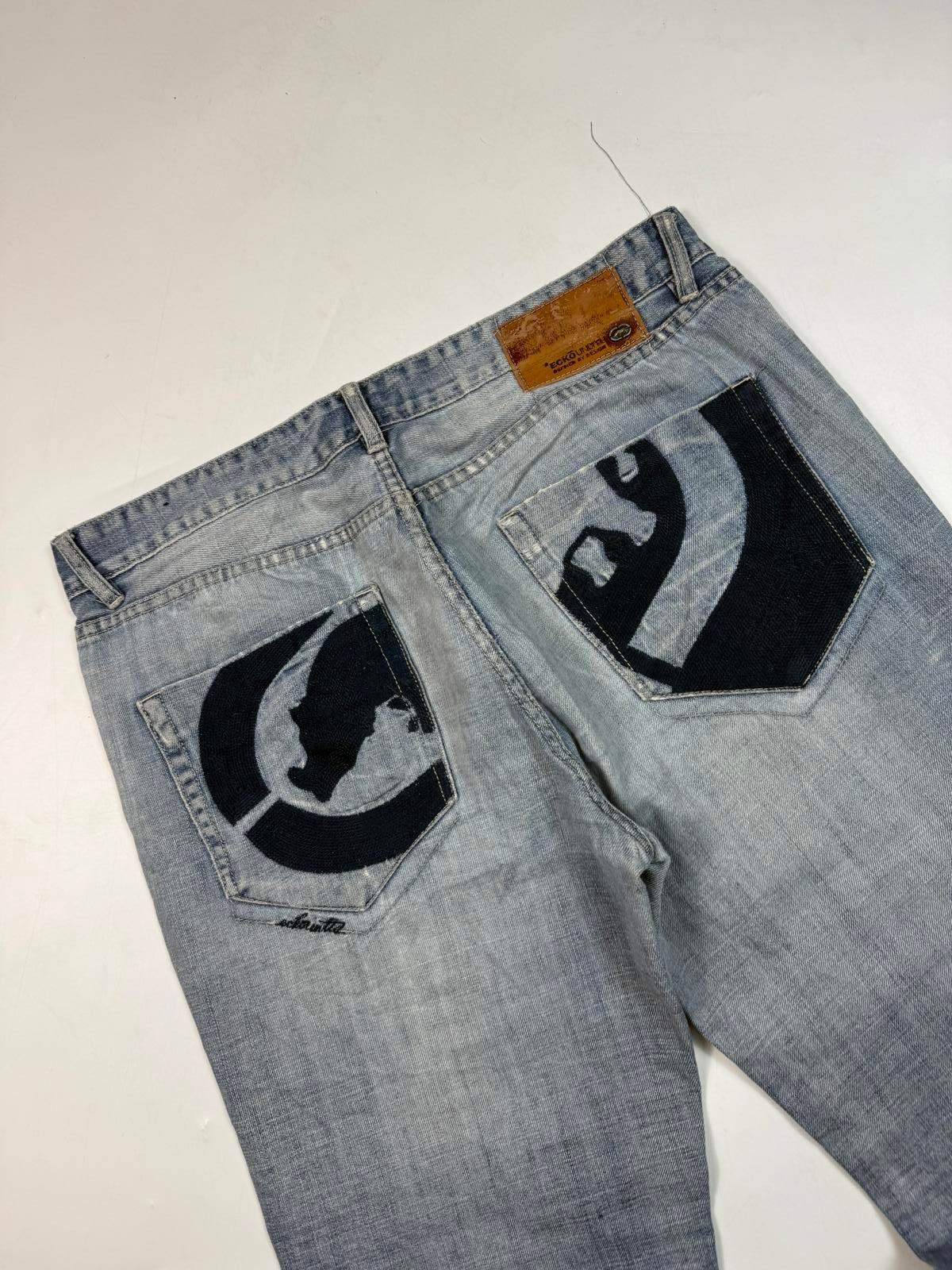 Vintage Ecko Unltd baggy hip hop Jeans (W38)