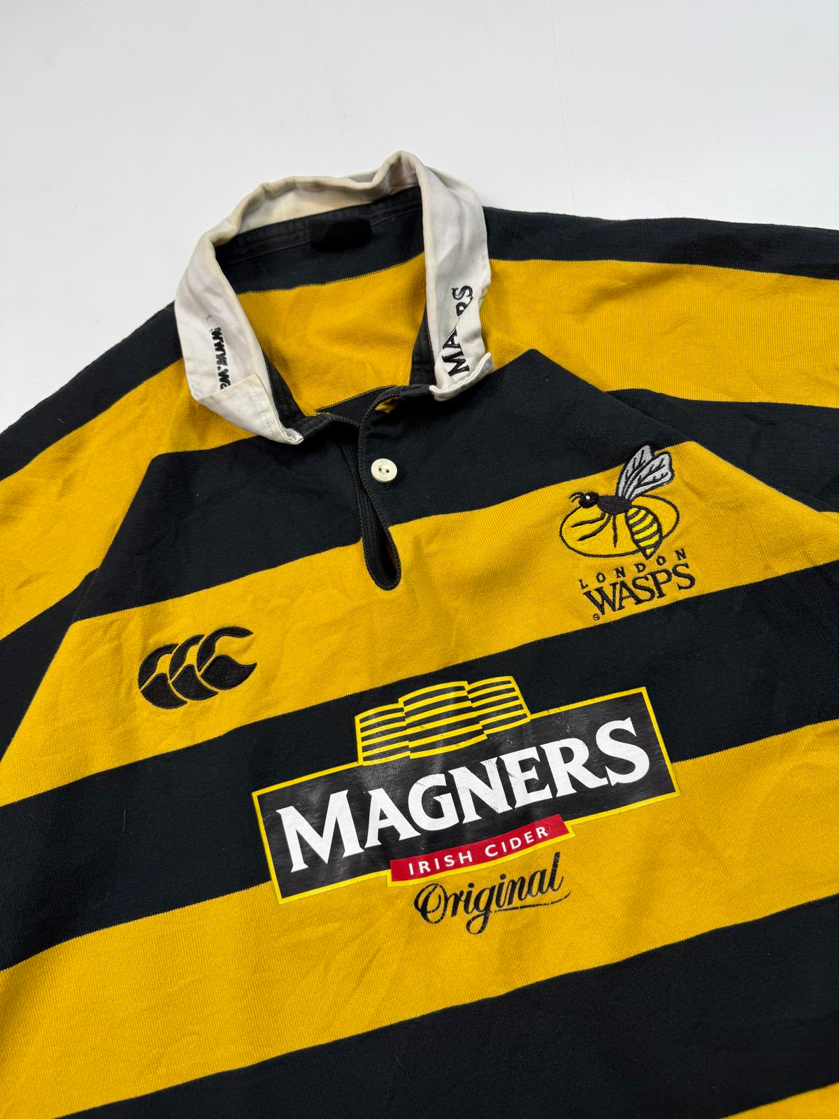 Vintage London Wasps 2006/07 Canterbury rugby shirt (XL)