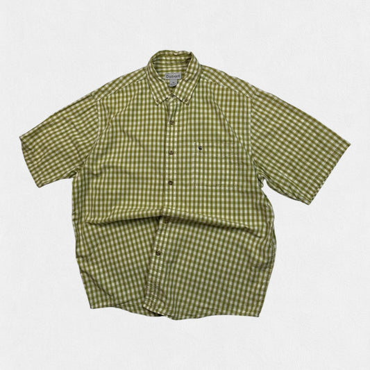 Carhartt checkered short sleeve shirt (XL)