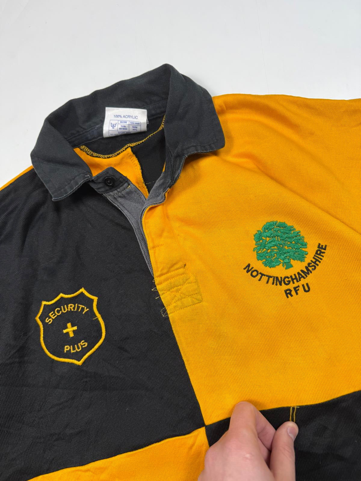 Vintage 90s Nottinghamshire rugby union shirt (XL)
