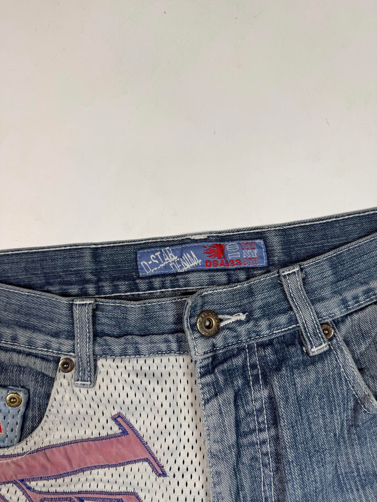 Vintage LA Lakers baggy hip hop Jeans (W30)