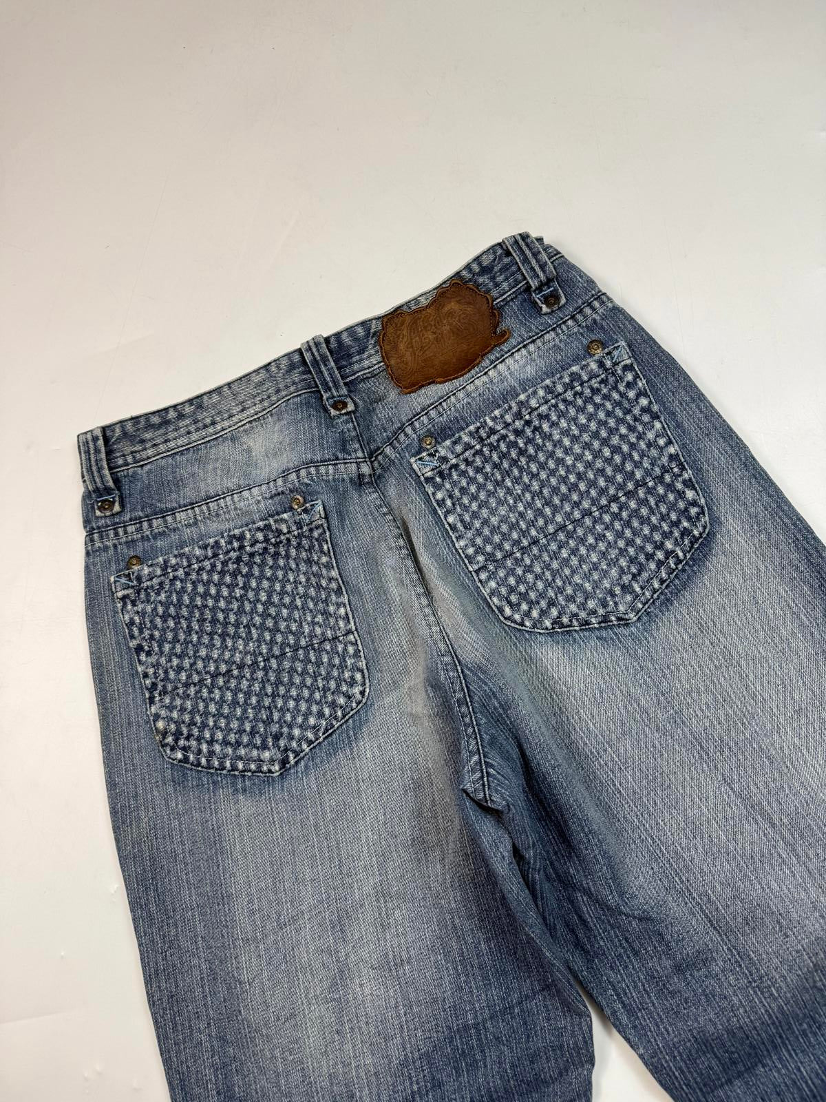 Vintage Akademiks baggy hip hop Jeans (W34)