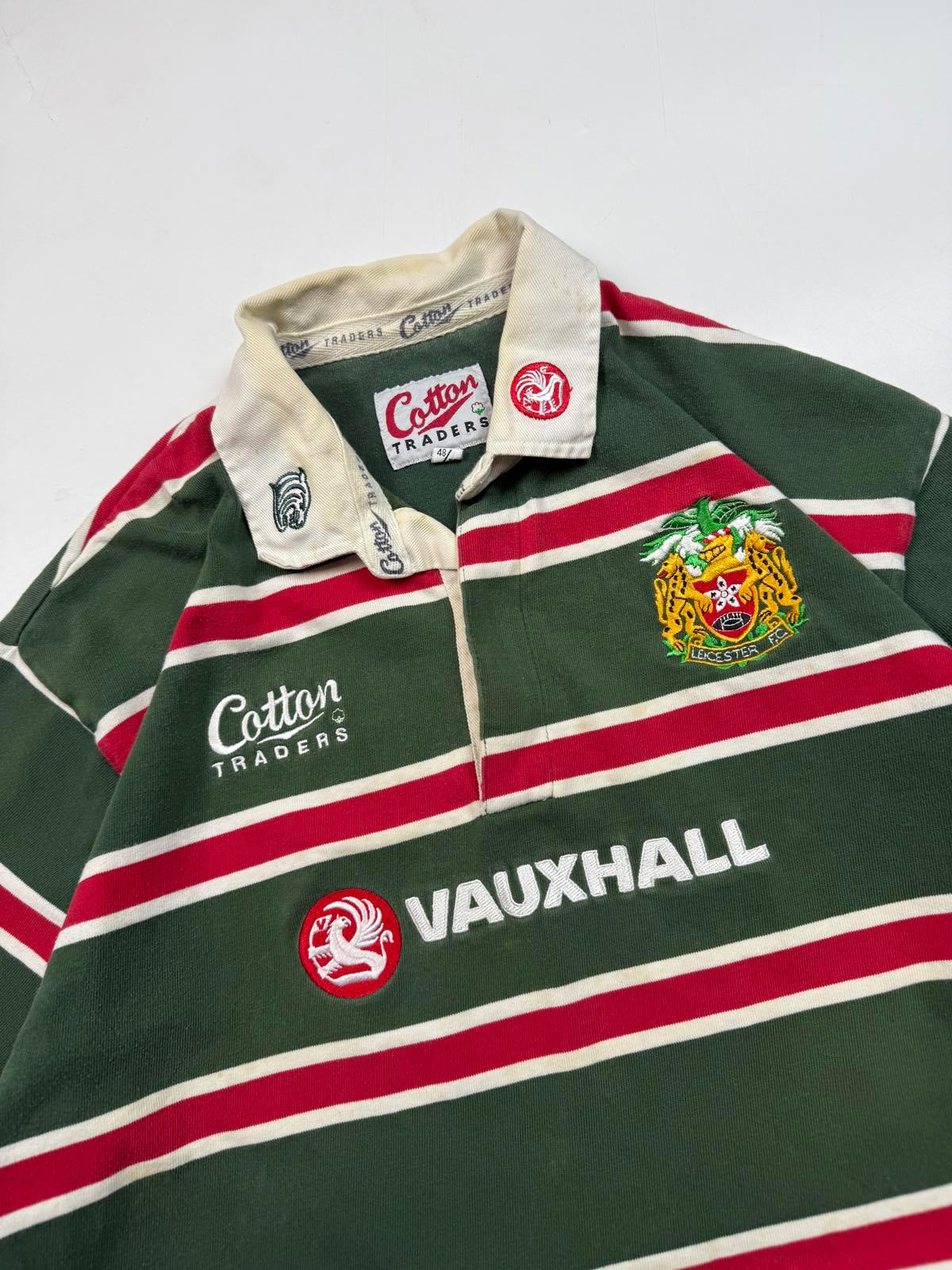 Vintage Leicester Tigers 1999-01 Cotton Traders rugby shirt (XL)