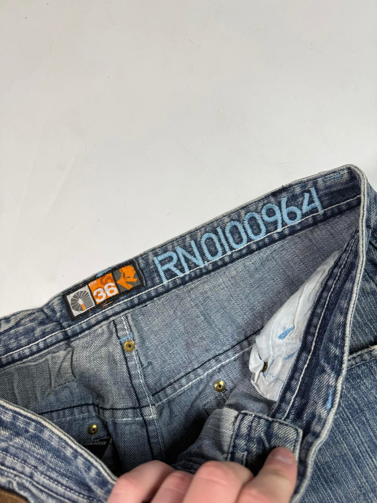 Vintage Akademiks baggy hip hop Jeans (W34)