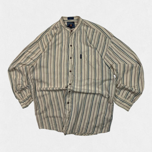 Vintage 90s Chaps Ralph Lauren striped button up shirt (L)