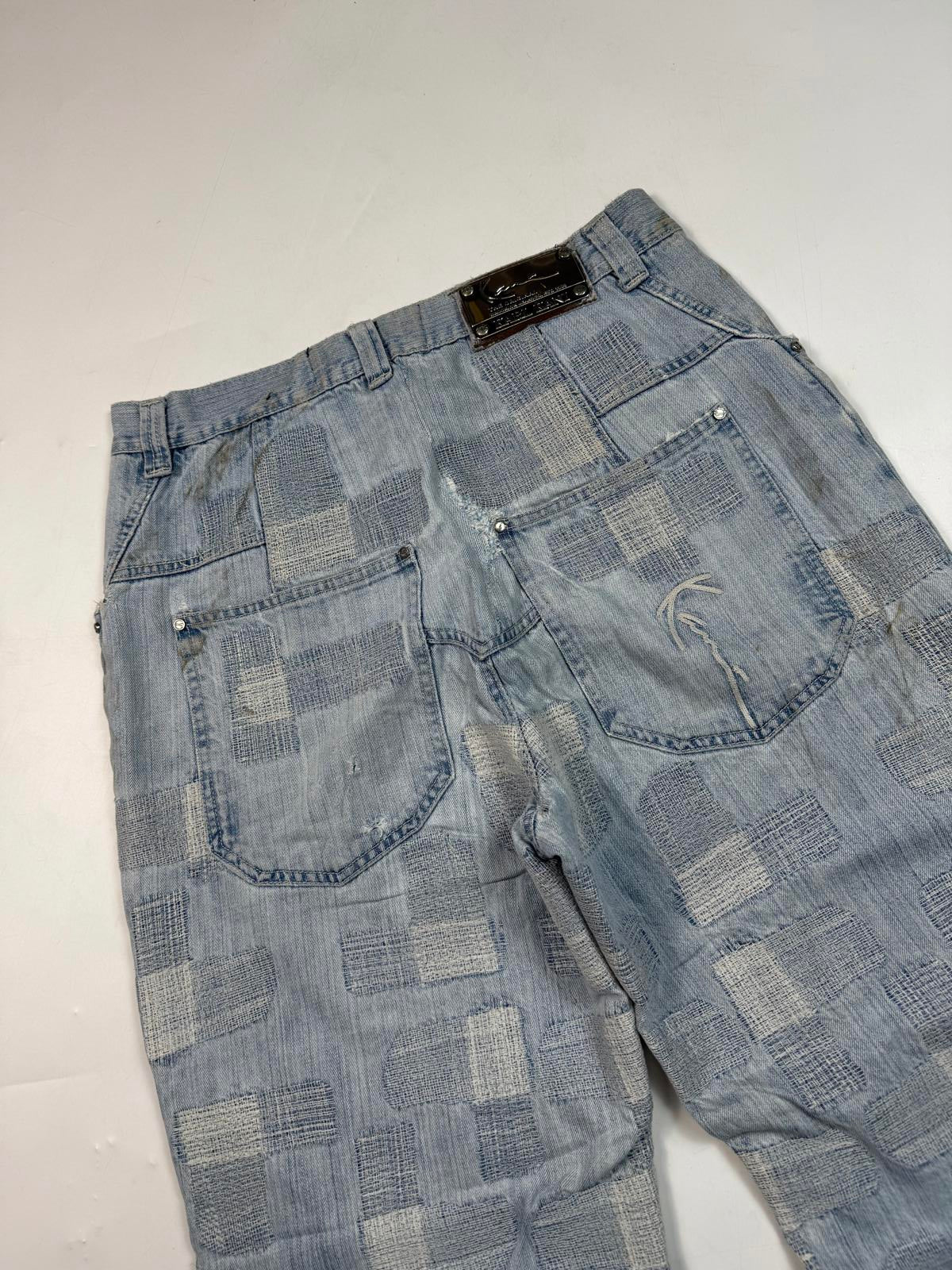Vintage Y2K Karl Kani baggy hip hop Jeans (W34)