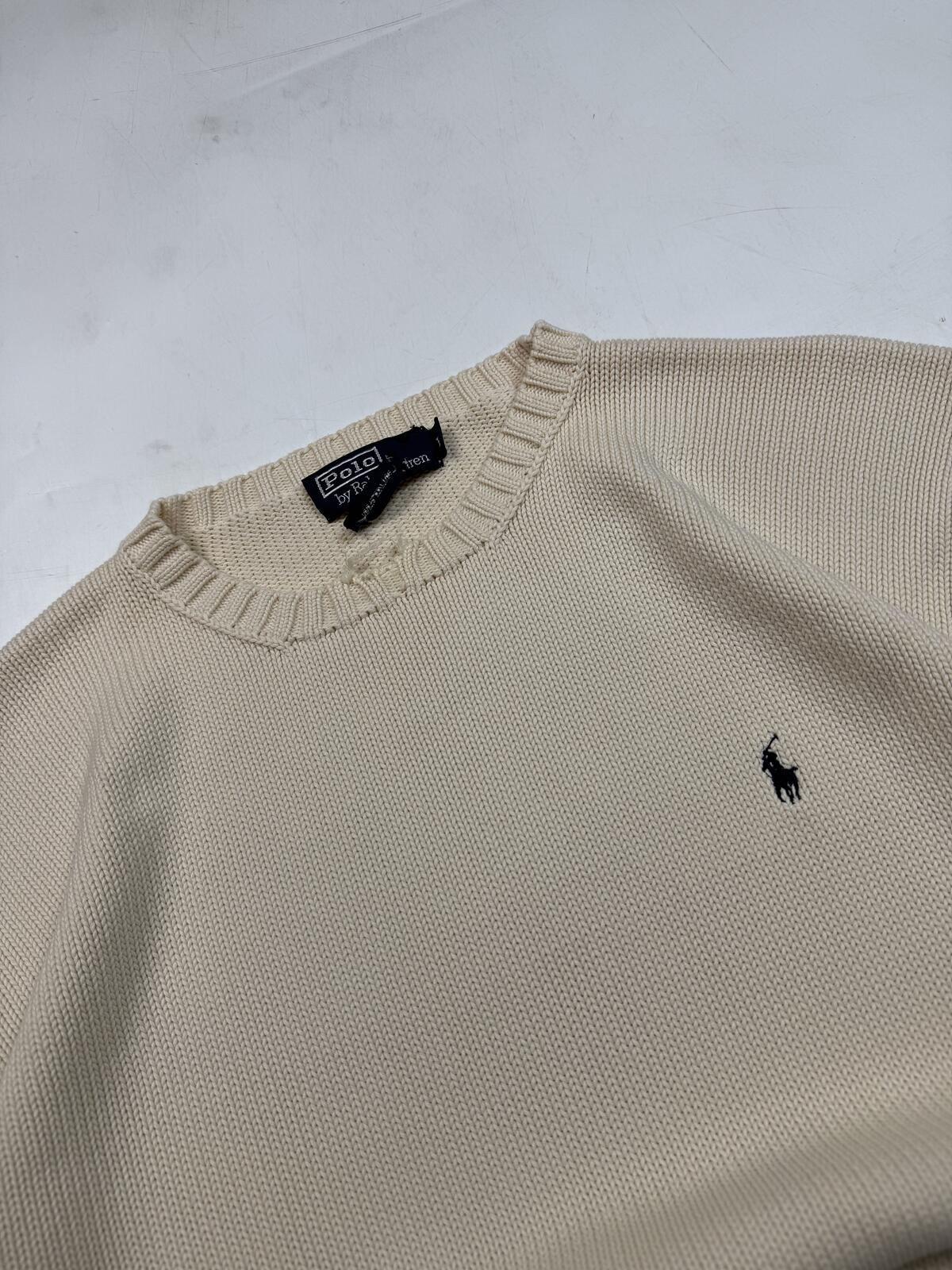 Vintage Polo Ralph Lauren knit sweater (L)