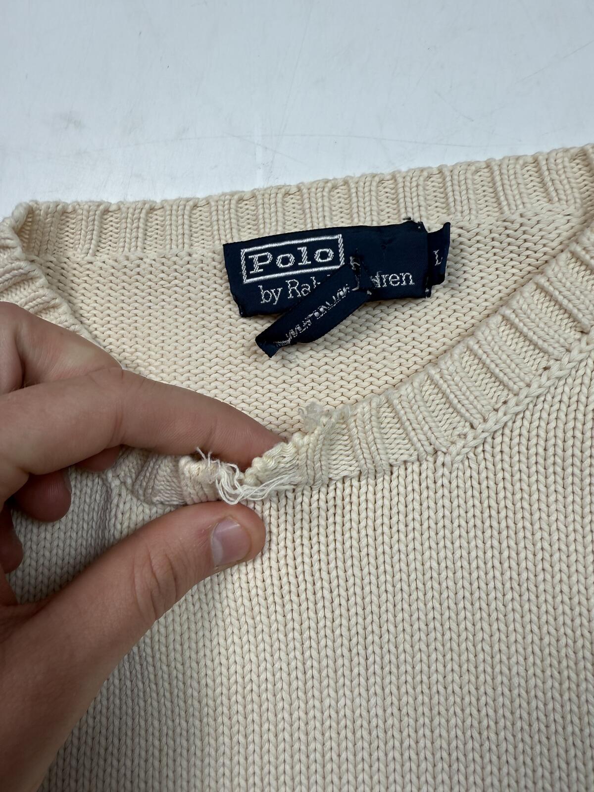 Vintage Polo Ralph Lauren knit sweater (L)