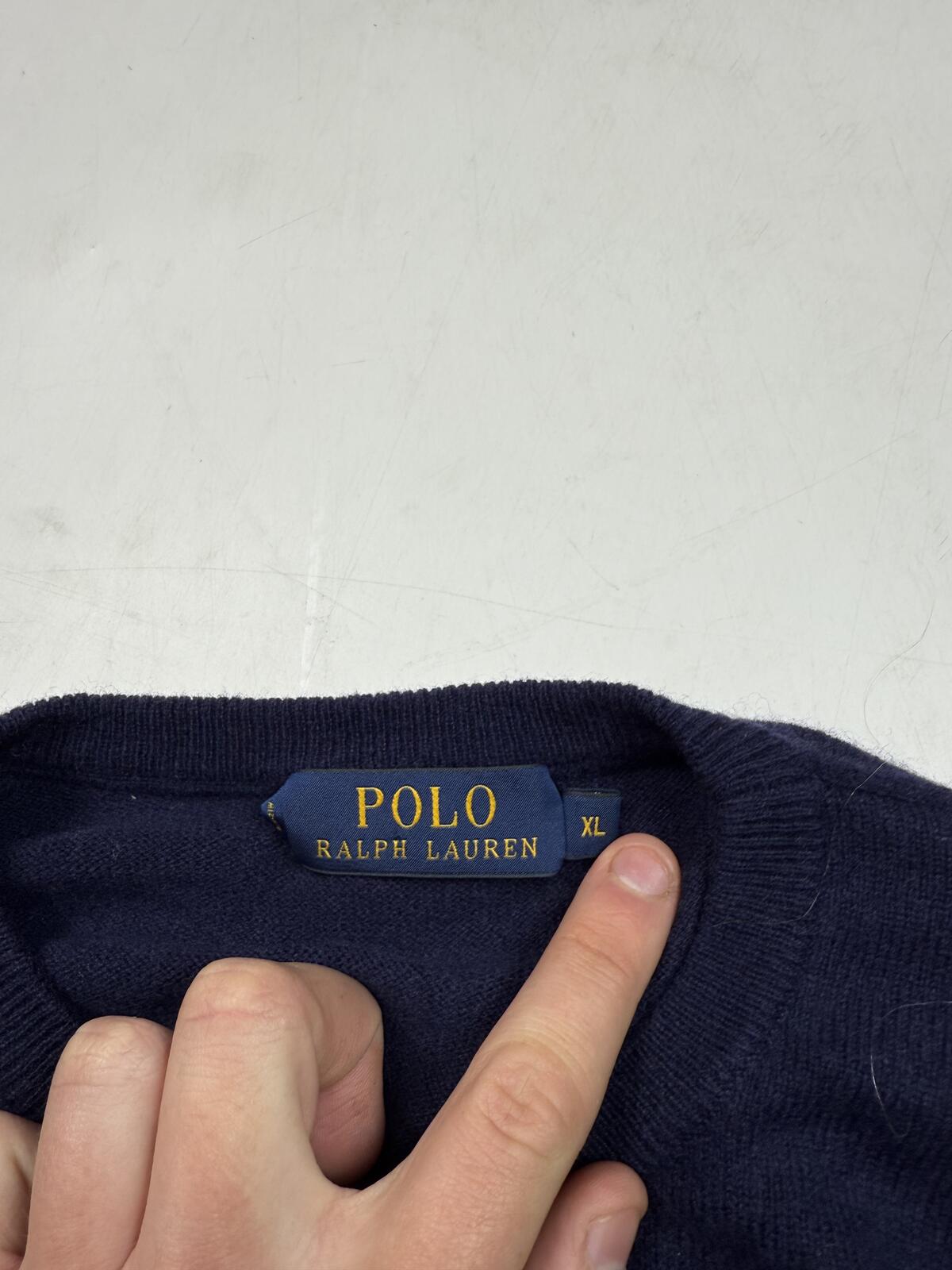 Polo Ralph Lauren merino wool knit sweater (XL)
