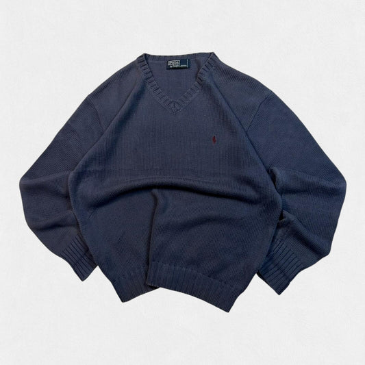 Vintage 90s Polo Ralph Lauren knit sweater (L)