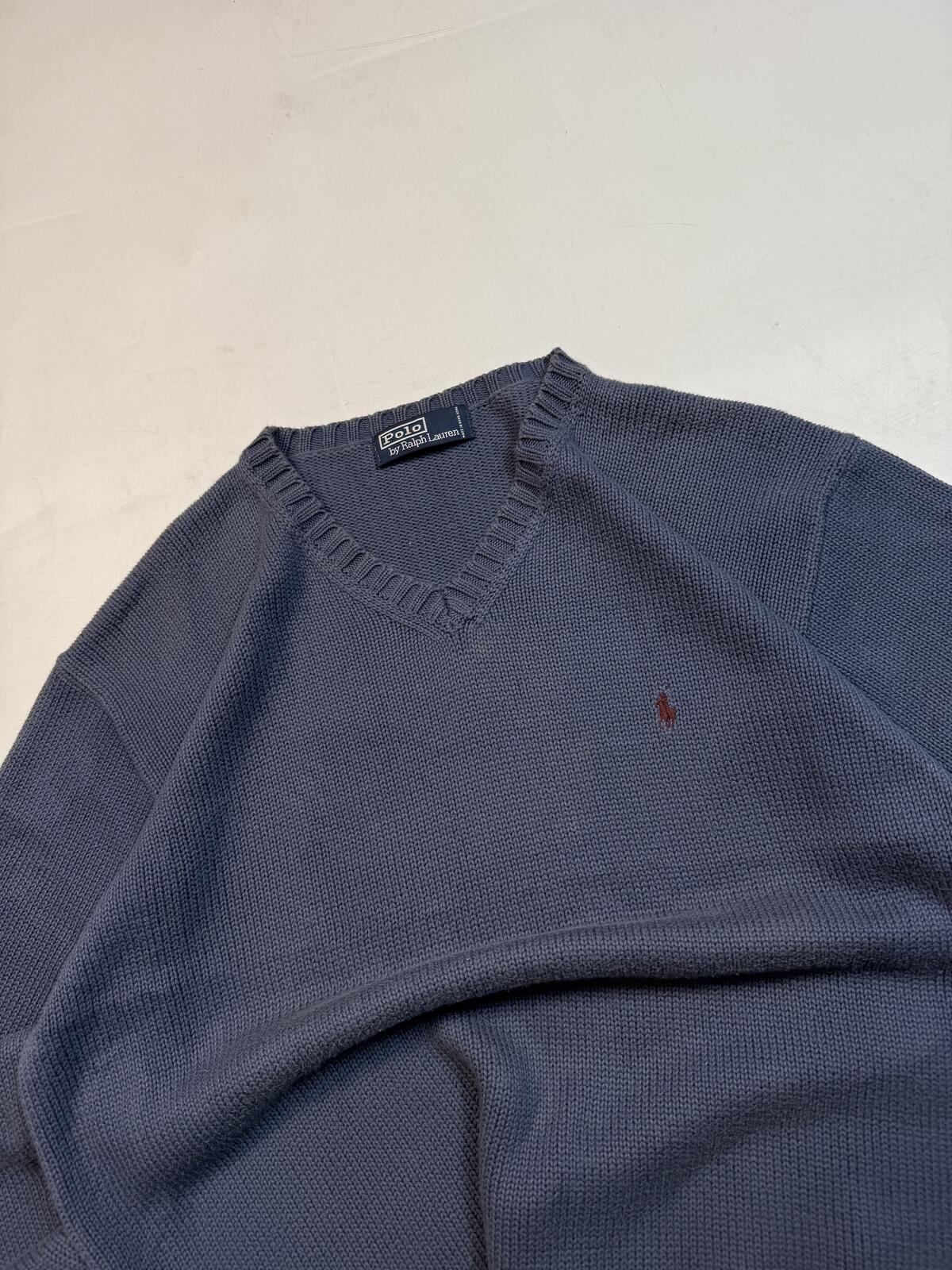 Vintage 90s Polo Ralph Lauren knit sweater (L)