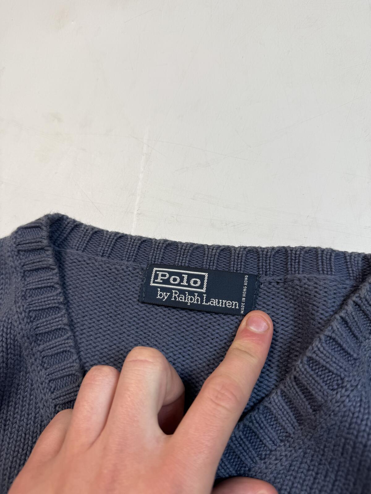 Vintage 90s Polo Ralph Lauren knit sweater (L)