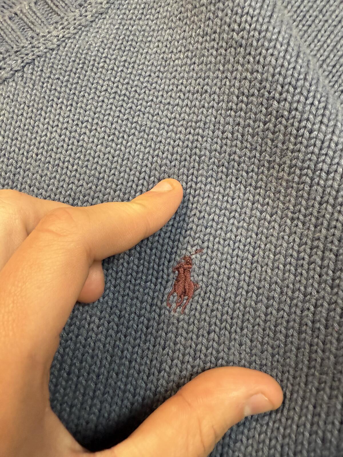 Vintage 90s Polo Ralph Lauren knit sweater (L)
