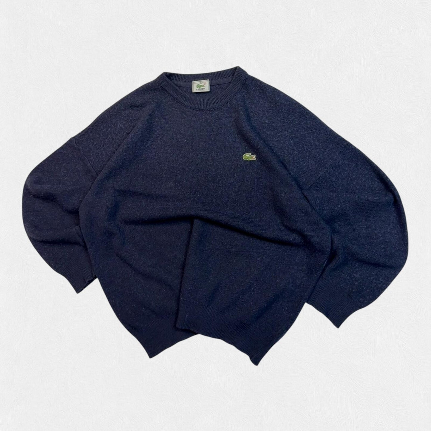 Vintage Lacoste wool knit sweater (L)