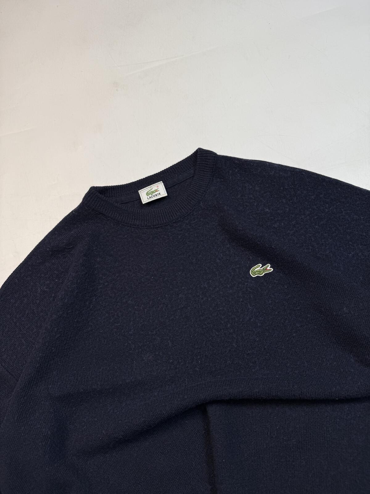 Vintage Lacoste wool knit sweater (L)