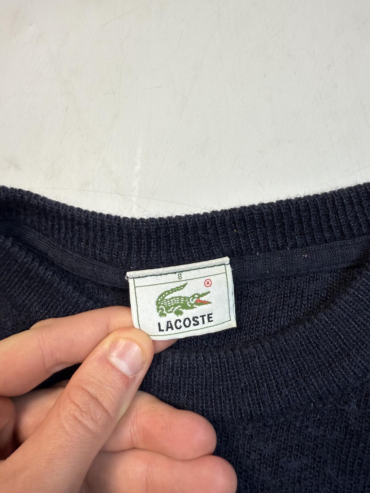Vintage Lacoste wool knit sweater (L)