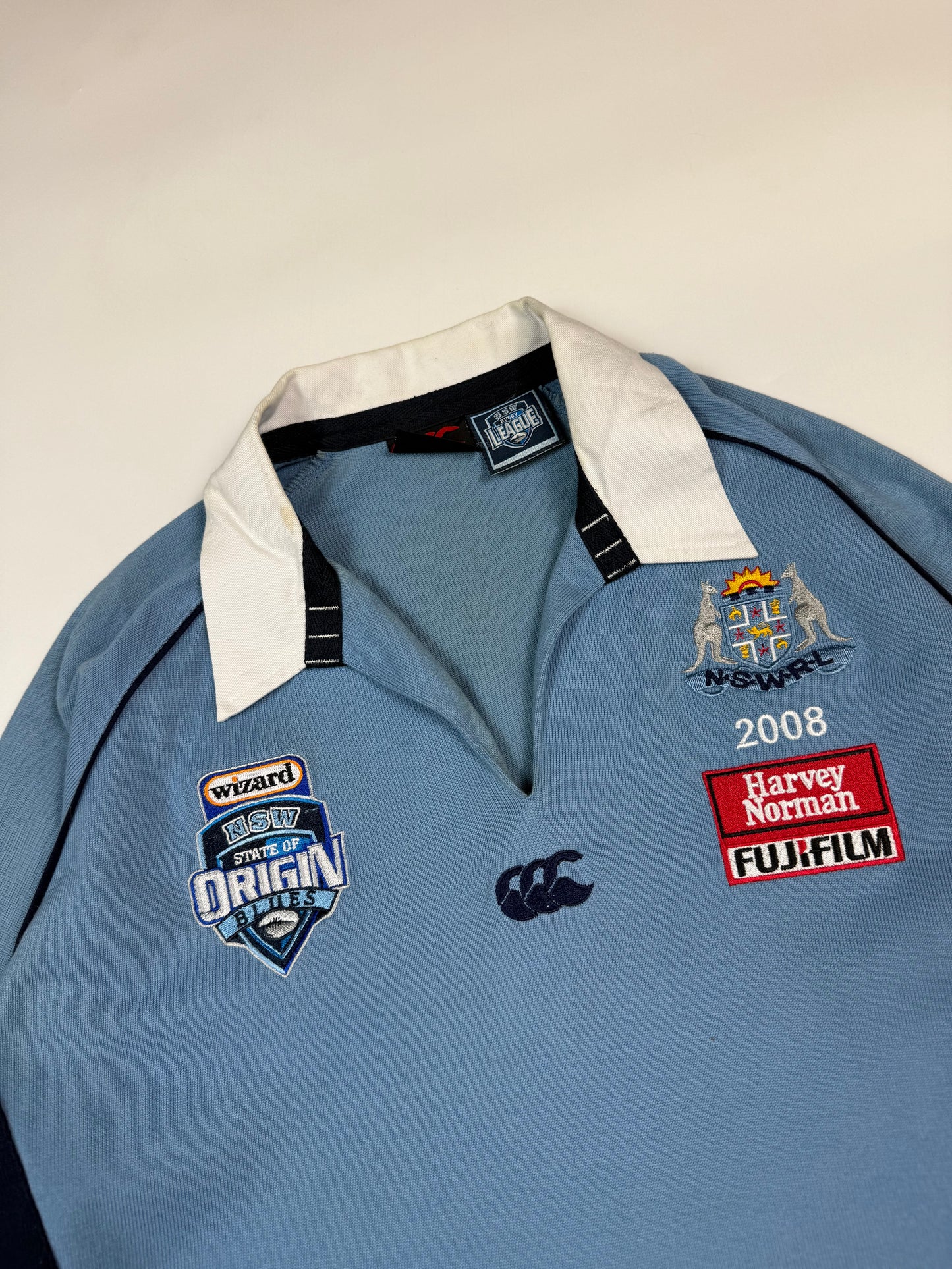 Vintage NSW blues state of origin 2008 Canterbury rugby shirt (14)