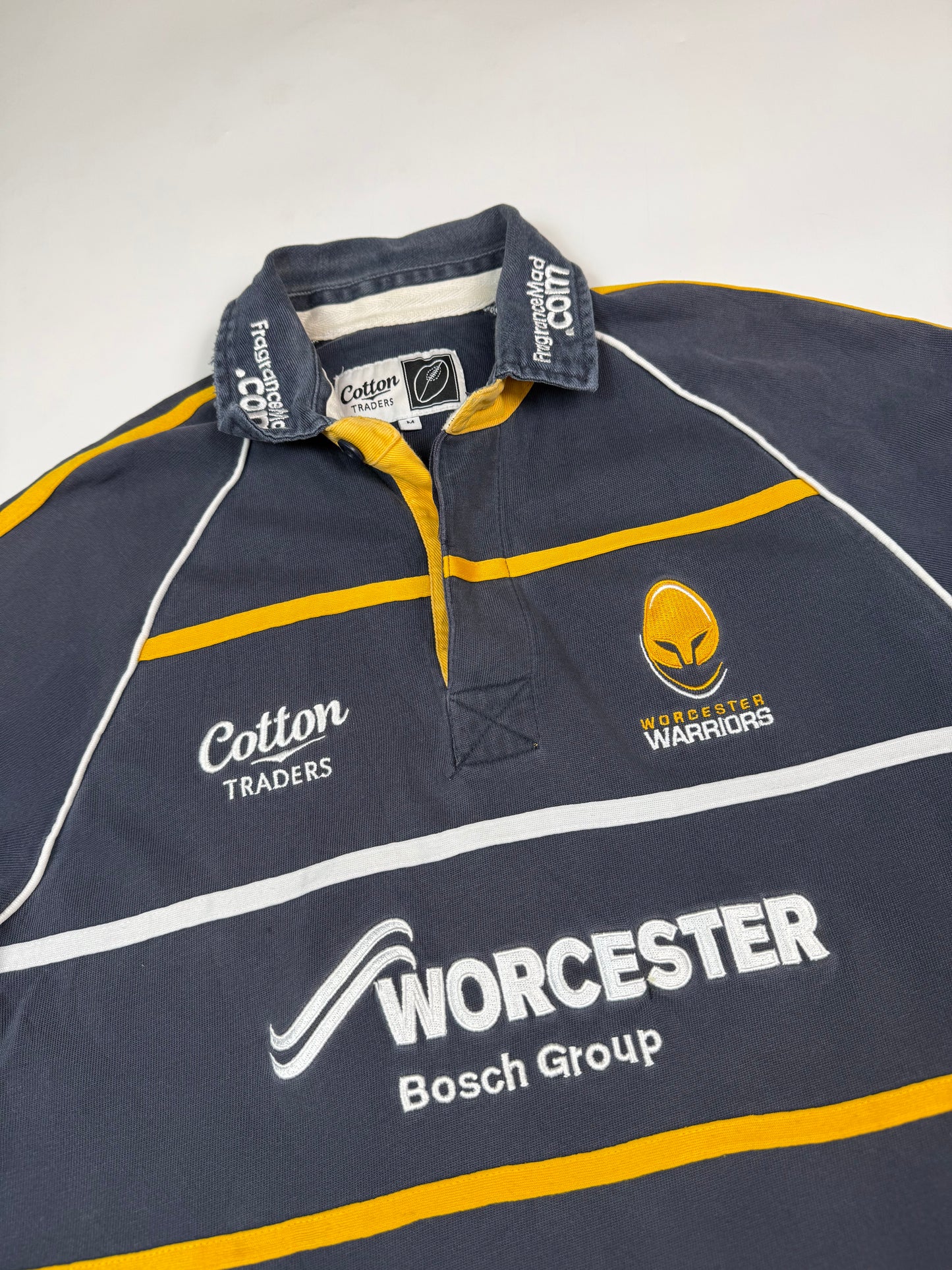 Vintage Worcester Warriors 2011/12 Cotton Traders rugby shirt (M)