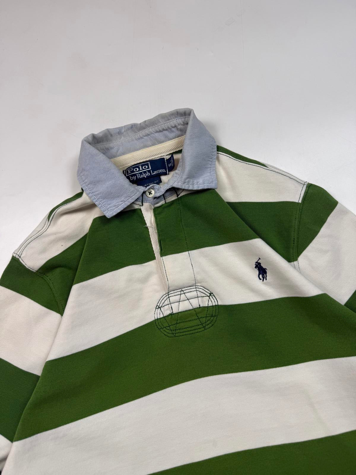 Vintage Polo Ralph Lauren striped rugby polo (S)