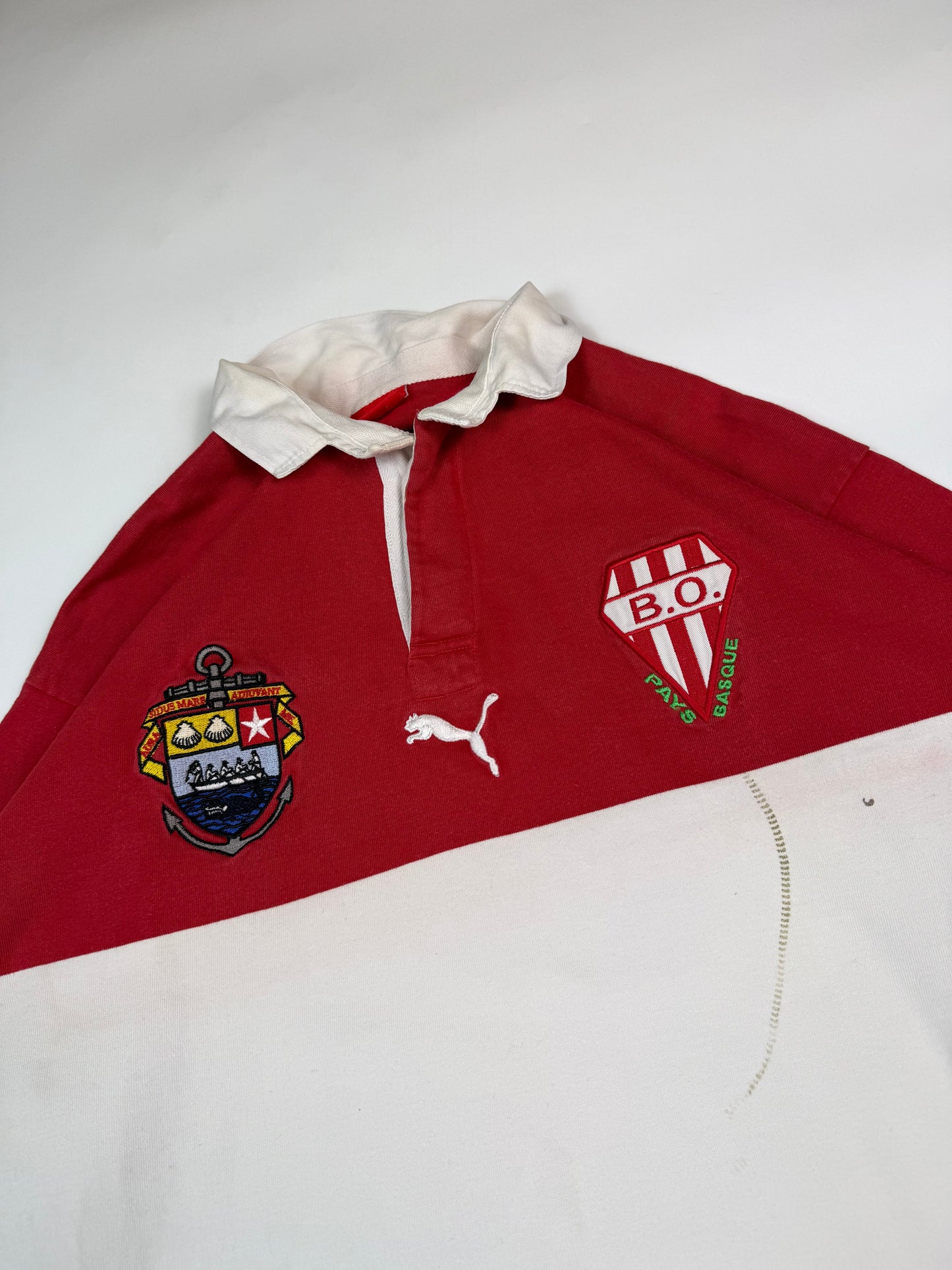 Vintage Biarritz Olympique 2003/04 Puma rugby union shirt (XL)