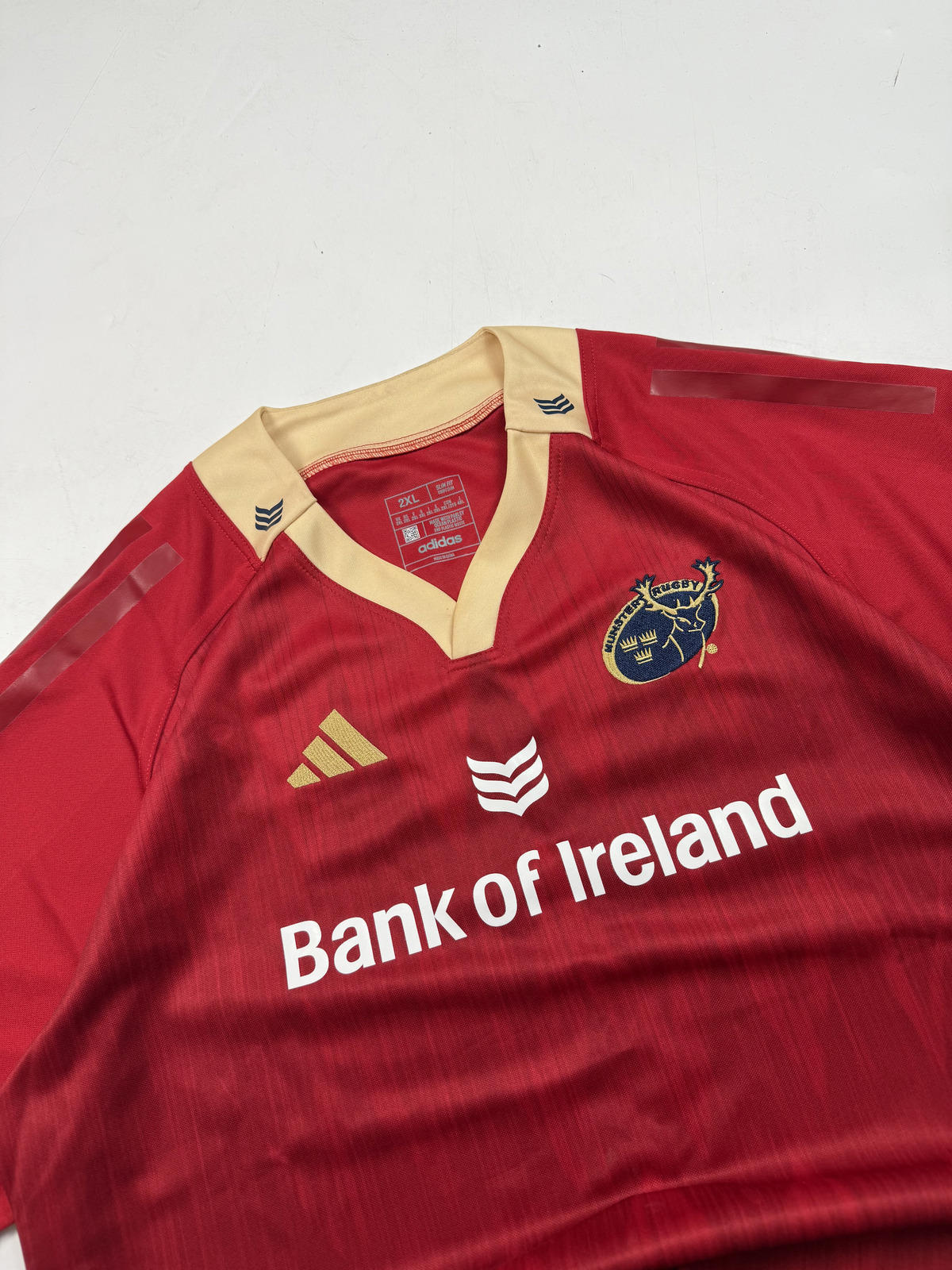 Munster 2024/25 Adidas rugby union shirt (XXL)