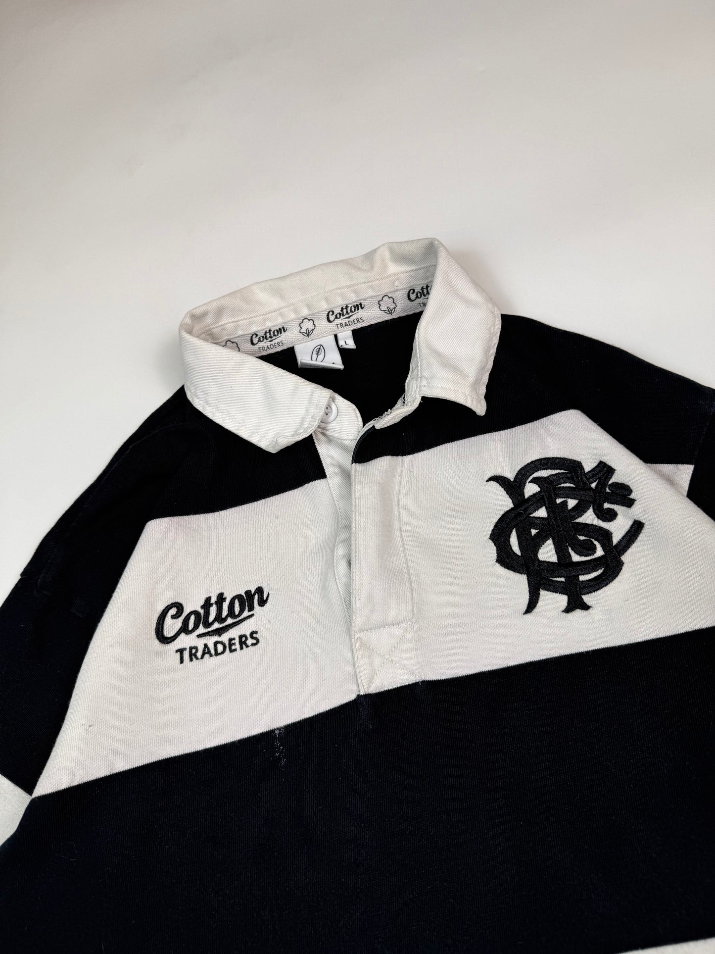 Barbarians 2010/11 Cotton Traders rugby union shirt (L)