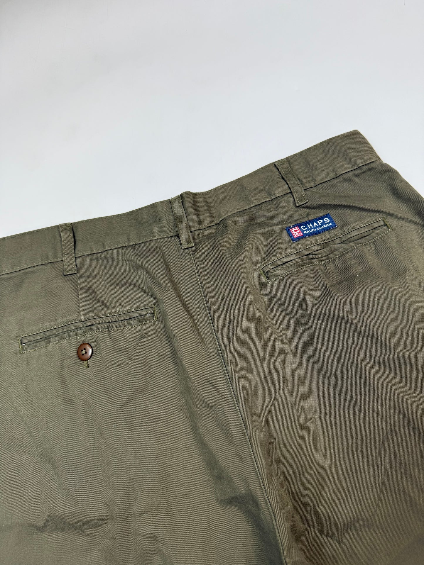 Vintage Chaps Ralph Lauren baggy chino shorts (W33)